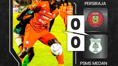 Full Time, PSMS Medan Tahan Imbang Persiraja 0-0