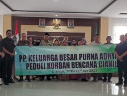 WAJIB BACA…!Purna Adhyaksa Berikan Bantuan ke Korban Gempa Cianjur