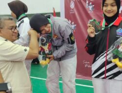 Anna Fiza Hayati Atlet Kempo Simeulue Sumbang Medali Emas