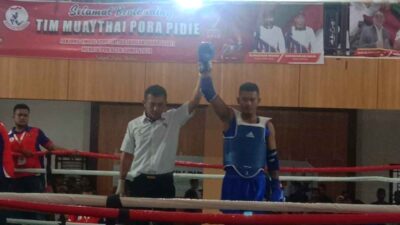 Lolos Ke Semifinal Cabor Muaythai, Kontingen Nagan Raya Ditantang Atlet Banda Aceh dan Bireun