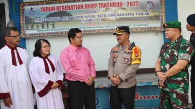 Kapolres Aceh Tengah Bersama Muspida Cek Pengamanan Natal di Gereja