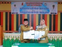 Tingkatkan Ketahanan Pangan, Pemkab Aceh Barat dan Nagan Raya Jalin Kerjasama