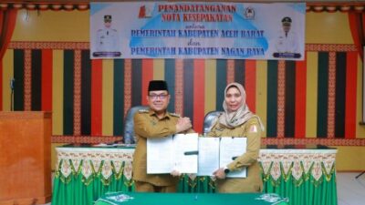 Tingkatkan Ketahanan Pangan, Pemkab Aceh Barat dan Nagan Raya Jalin Kerjasama