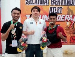 Dua Atlet Tarung Derajat Nagan Raya Raih Mendali Perak di Ajang PORA XIV