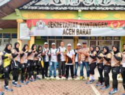 Tim Volley Ball Putri Aceh Barat Lakoni Laga Kontra Gayo Lues