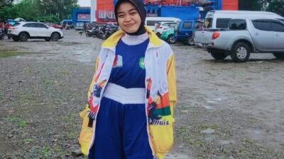 Sabang WO, Yolanda Safitri Atlet Tinju Putri 57 kg Nagan Raya Lolos Ke Semifinal