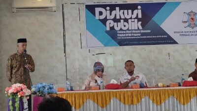 Plt Sekda Hadiri Acara Diskusi Publik Tentang Dapil Khusus Simeulue Tingkat DPRD Provinsi