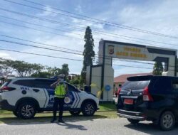Sat Lantas Polres Aceh Singkil Meupep-pep Himbau Tertib Lalu Lintas