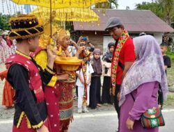 Desa Luan Sorep Sambut Antusias Tamu Dari Palau Bale Kabupaten Aceh Singkil