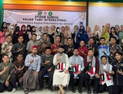 Prodi dan HMP PAI UIN Ar-Raniry Gelar Kuliah Tamu International Bersama Dai dan Imam Asal Palestina