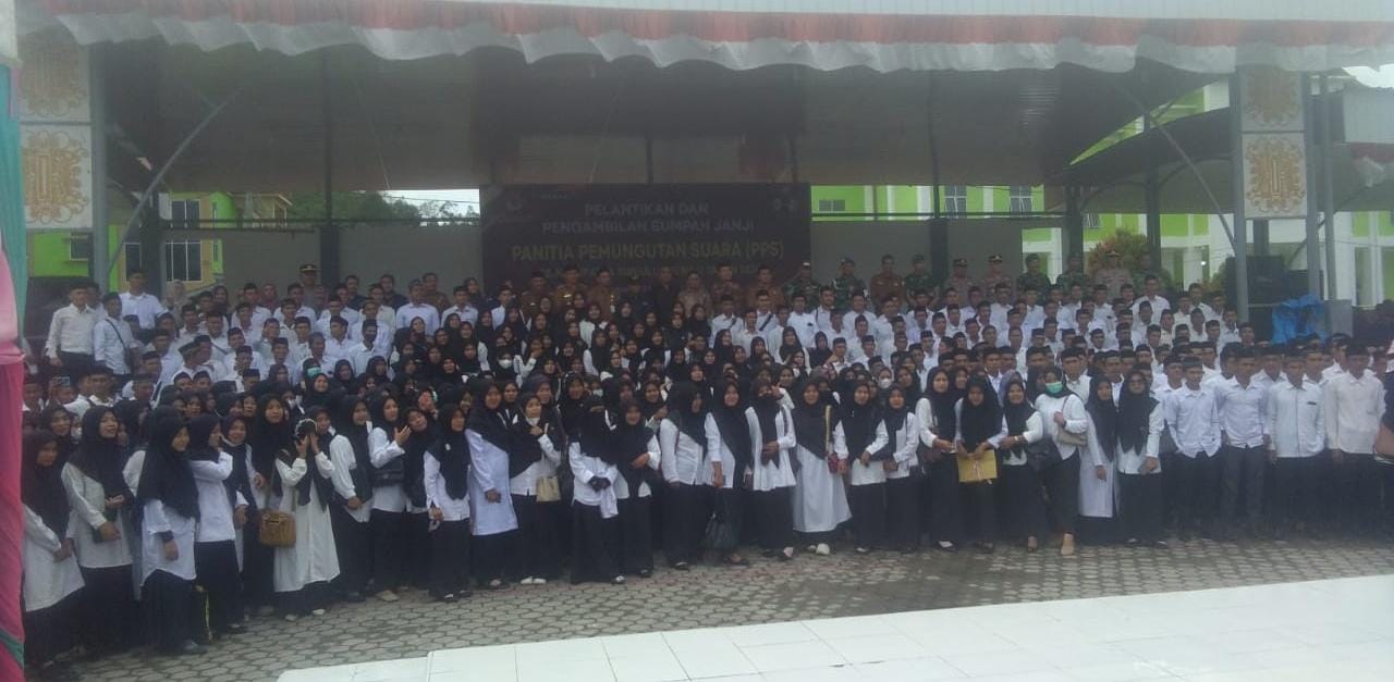 Pelantikan PPS Kabupaten Simeulue