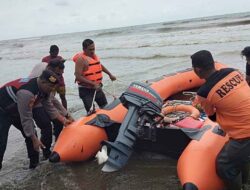 Santri Terseret Arus Laut, Tim Gabungan dan Masyarakat Lakukan Pencarian