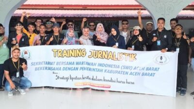 Pemerintah Aceh Barat dan DPD SWI Adakan Pelatihan Jurnalistik