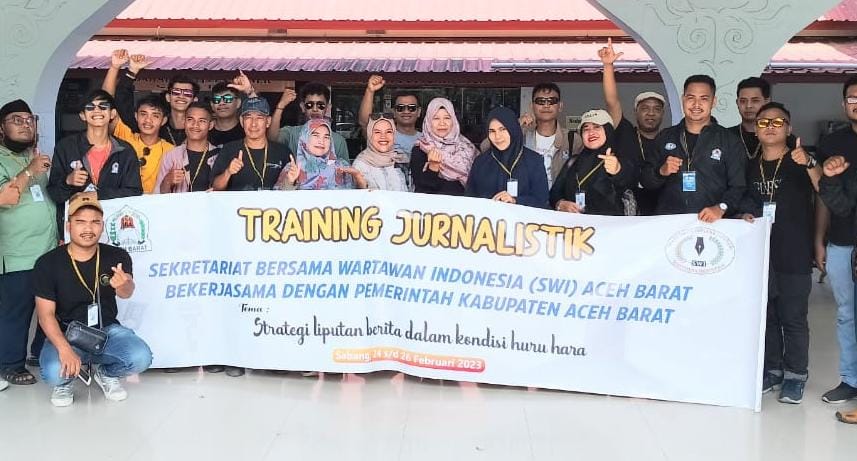 Pemerintah Aceh Barat dan DPD SWI Adakan Pelatihan Jurnalistik 1 DPD SWI