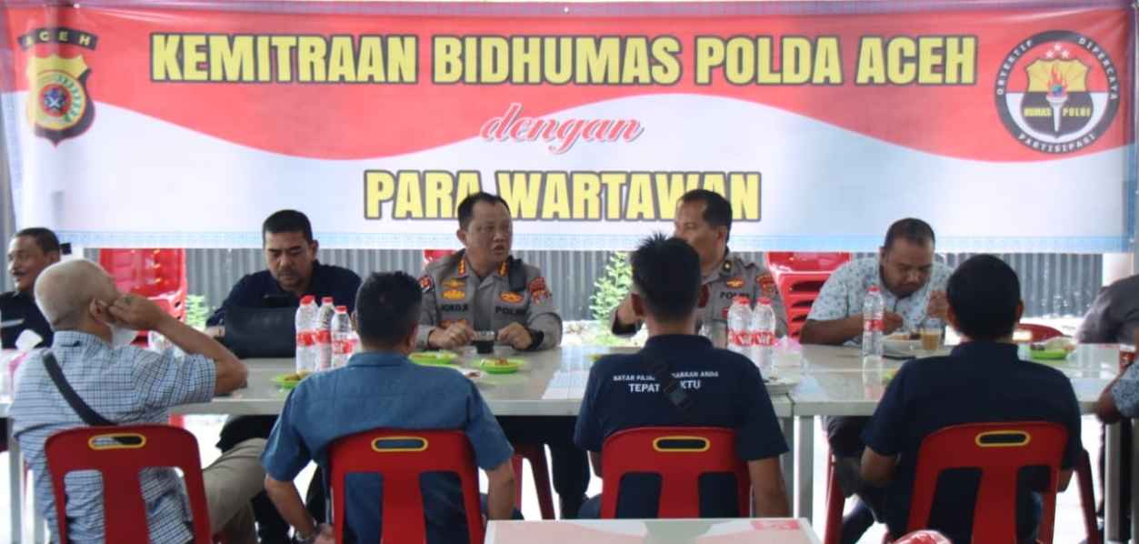 Temu Mitra Pers Bersama Bid Humas Polda Aceh, Ini Kata Joko Krisdiyanto 1 Humas Polda Aceh