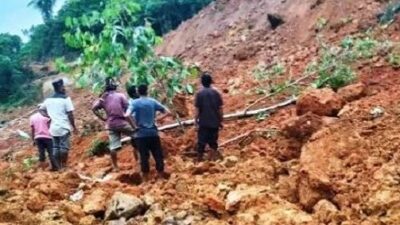 Seorang Kepala Desa Tertimbun Longsor di Galian Emas Ilegal, Kondisi Korban Belum Diketahui