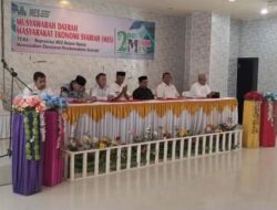 Plt Sekda, Asludin Hadiri dan Buka Musyawarah Daerah Masyarakat Ekonomi Syari’ah Kabupaten Simeulue