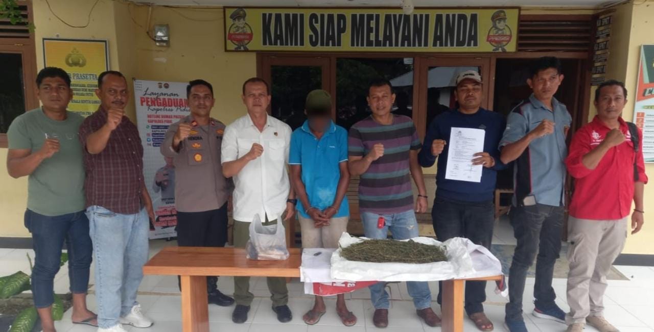 Personel Reskrim Polsek Delima Polres Pidie