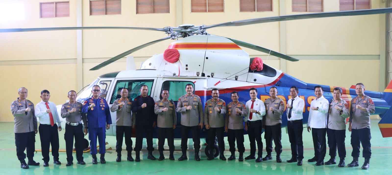 Kapolda Aceh Cek Kepatutan Operasional Helikopter 1 Polda Aceh