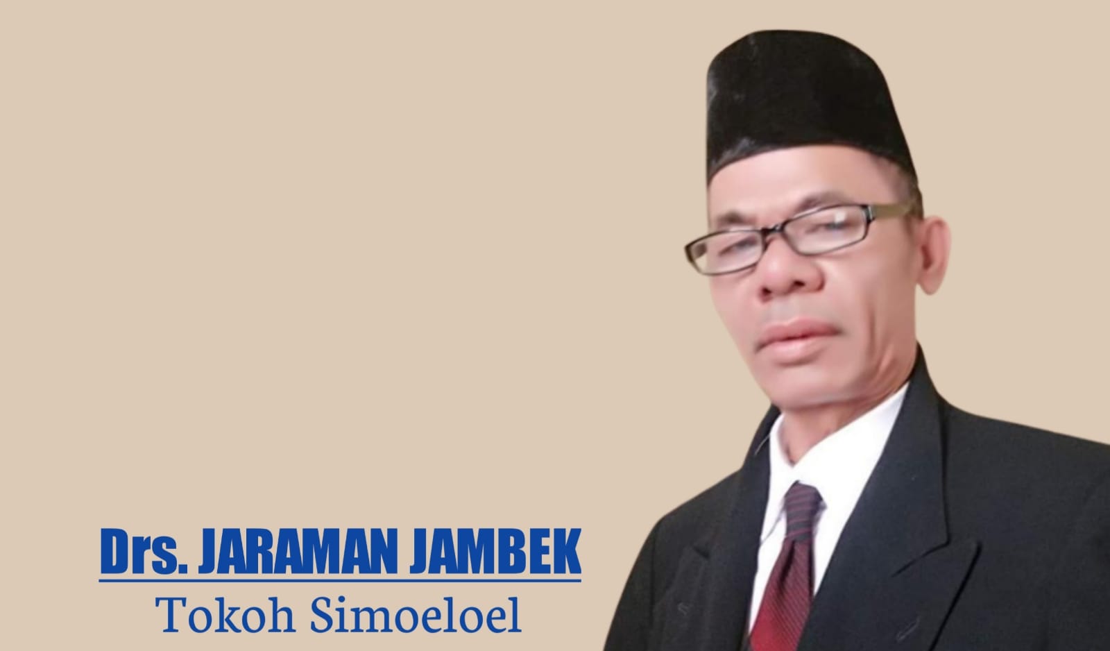 Sungguh Miris, Bahasa Simoeloel Hilang Termakan Oleh Waktu 1 Drs. Jaraman Jambek
