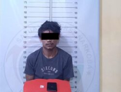 Kantongi Sabu Seberat 1,02 Gram, Pria di Pidie Ditangkap Satresnarkoba