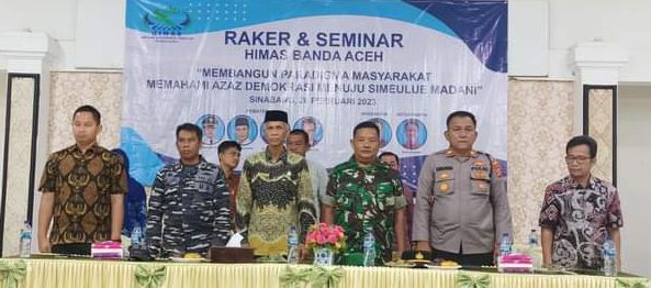 Plt Sekda Asludin Buka Rakerda dan Seminar Himas Banda Aceh 1 himas banda aceh