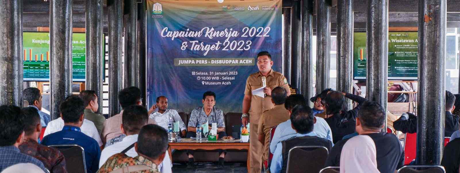 kadisbudpar aceh jumpa pers