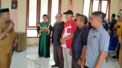 Very Puput Hidayat Resmi Lantik Panitia Pelaksana Turnamen Hut Simeulue Cut Cup I
