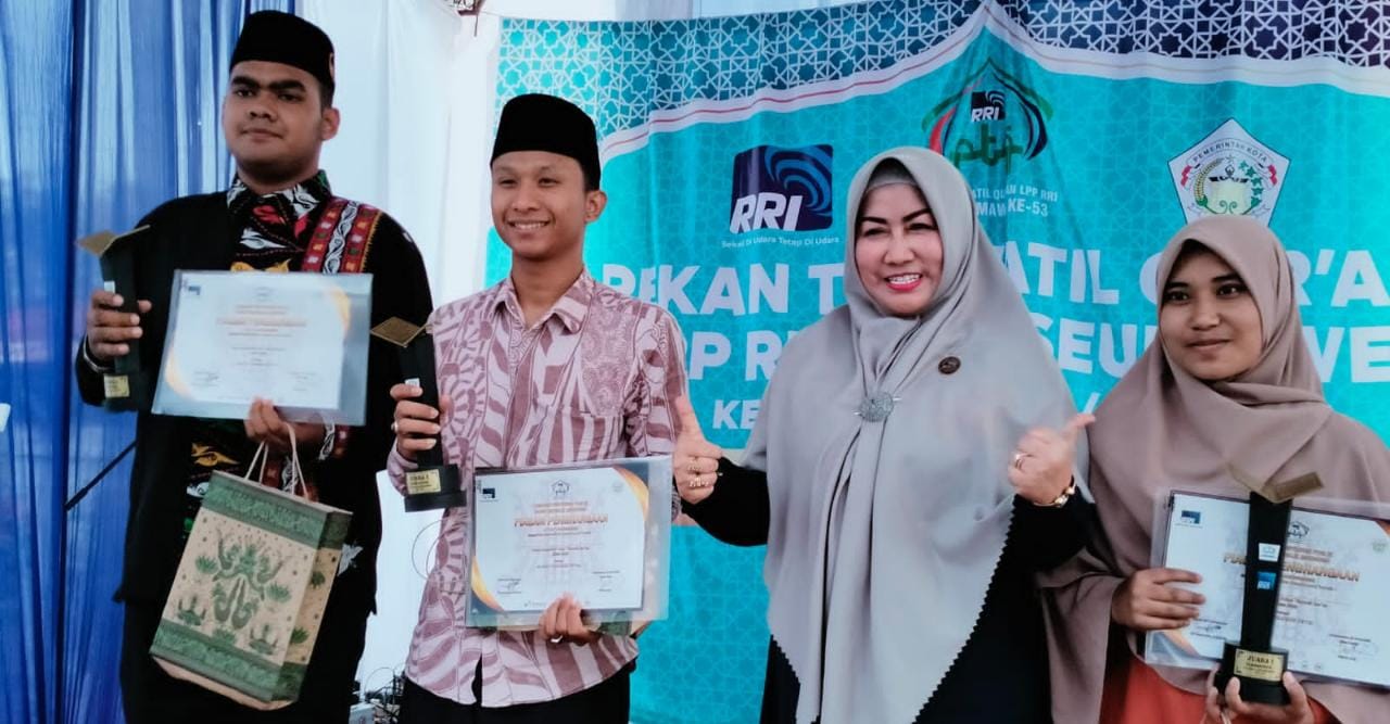 Dua Qori Muda Binaan IPQAH Aceh Besar Bersaing di PTQ RRI Nasional