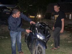 Pelaku Pencuri Sepeda Motor di Pantee Bidari Ditangkap Polisi