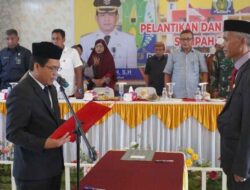 Pj Bupati Ahmadliyah Resmi Lantik Asludin, Sebagai Penjabat Sekretaris Daerah Simeulue