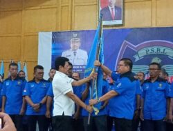 Pj Wali Kota Hadiri Pelantikan Pengurus Persatuan Sepak Bola Langsa