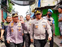 Tindak Lanjut Instruksi Presiden, Kapolri Tinjau Lokasi Kebakaran