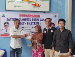 PemDes Situfa Jaya Serahkan Bantuan Lansung Tunai (BLT) Ekstrem Tahun 2023