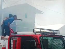 Akibat Bakar Sampah Sembarangan, Dua Unit Rumah Ludes Terbakar di Lhokseumawe