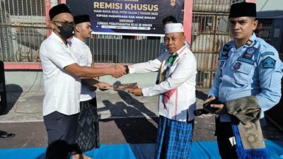 Ratusan WBP Lapas Kelas II B Bireuen Dapat Remisi Lebaran