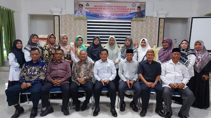 Pj Bupati Simeulue, Resmi Membuka Sosialisasi Kurikulum dan Pengajaran Pendidikan Aceh 1 FB IMG 1684931630157