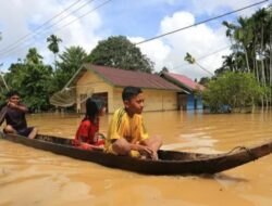 Puluhan Desa di Nagan Raya Terendam Banjir