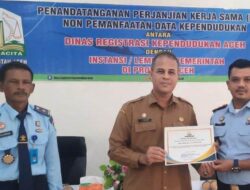 Jelang Pemilu, Rutan Kelas IIB Banda Aceh Jalin Kerjasama Dengan Dinas RKA