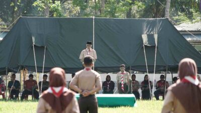 Kasiter Korem 012/TU Resmi Buka Kegiatan Pramuka Saka Wira Kartika 2023