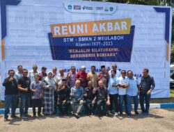 Ratusan Alumni SMKN 2 Meulaboh Gelar Reuni Akbar Angkatan 1977-2023