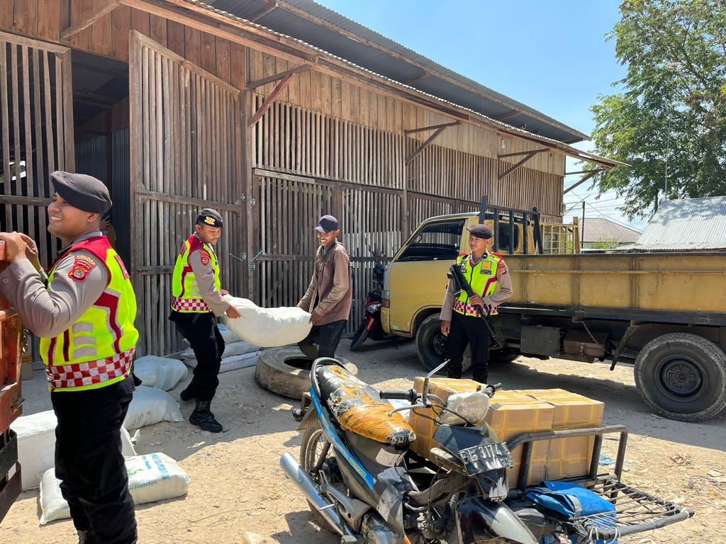 Tim Sat Samapta Polres Langsa Gelar Patroli Kota Presisi 1 langsa