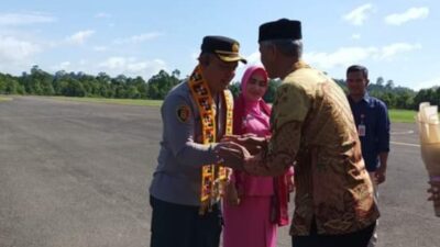 Pj Sekda Simeulue Sambut dan Pesijuek Kapolres Baru AKBP Sujoko