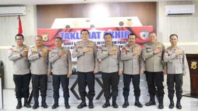 Kapolda Aceh Tutup Akhir Audit Kinerja Itwasum Polri Tahap II Tahun 2023
