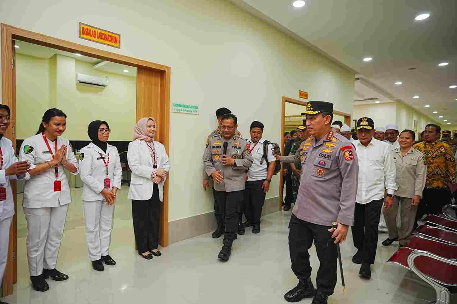 kapolri resmikan rumah sakit bhayangkara