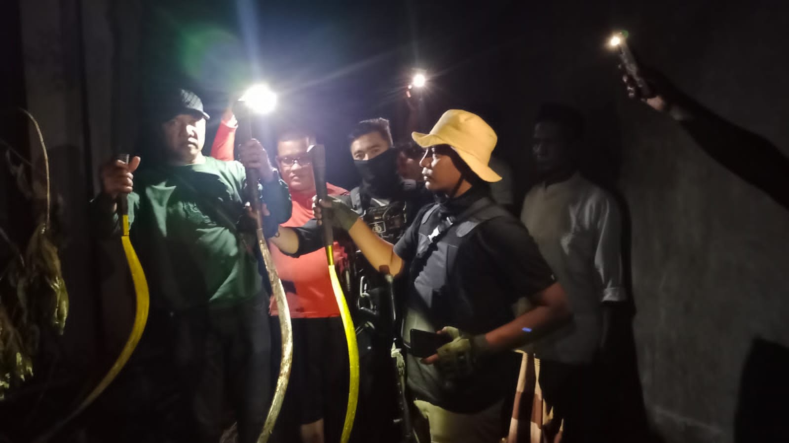 Diduga Digunakan Untuk Tawuran, Polisi Amankan Tiga Celurit di Lhokseumawe 1 celurit