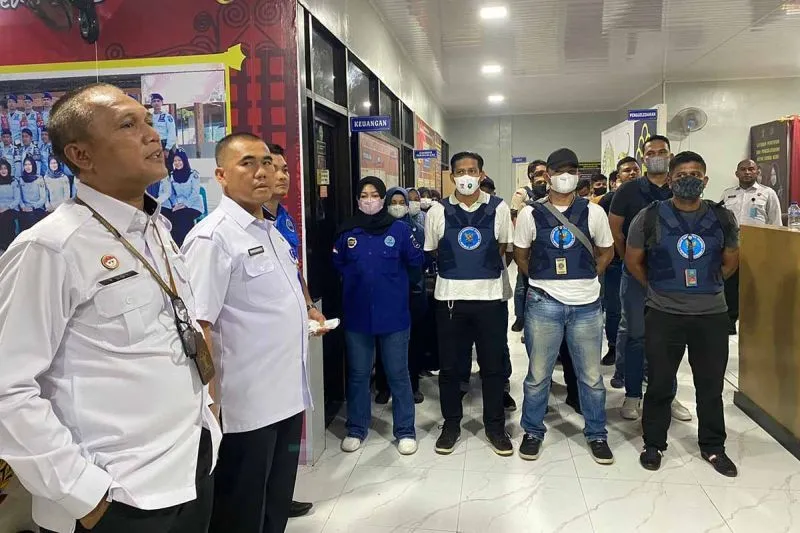 Cegah Peredaran Narkoba, BNN Razia Mendadak Rutan Kelas IIB Banda Aceh 1 cegah
