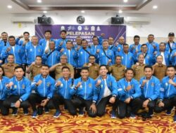 Sekda Lepas Atlet Pornas XVI Korpri Aceh Yang Berlaga di Semarang