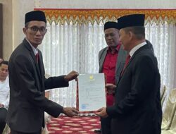 Usai Dilantik, Saiful Terpilih Sebagai Ketua KIP Aceh Periode 2023-2028