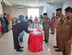 Pj Bupati Simeulue Lantik 38 Pejabat Administrator, Pengawas dan Fungsional